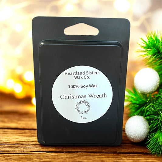 Christmas Wax Melts (Christmas Wreath)